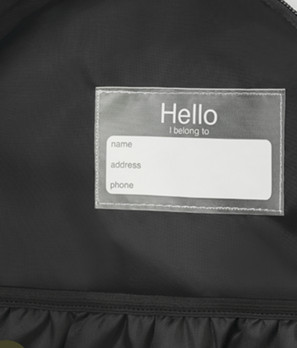 Speeding Motorcycle Rider Backpack | Custom Name Travel Bag