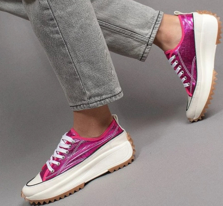 Women's Chunky Lace-up Sneakers