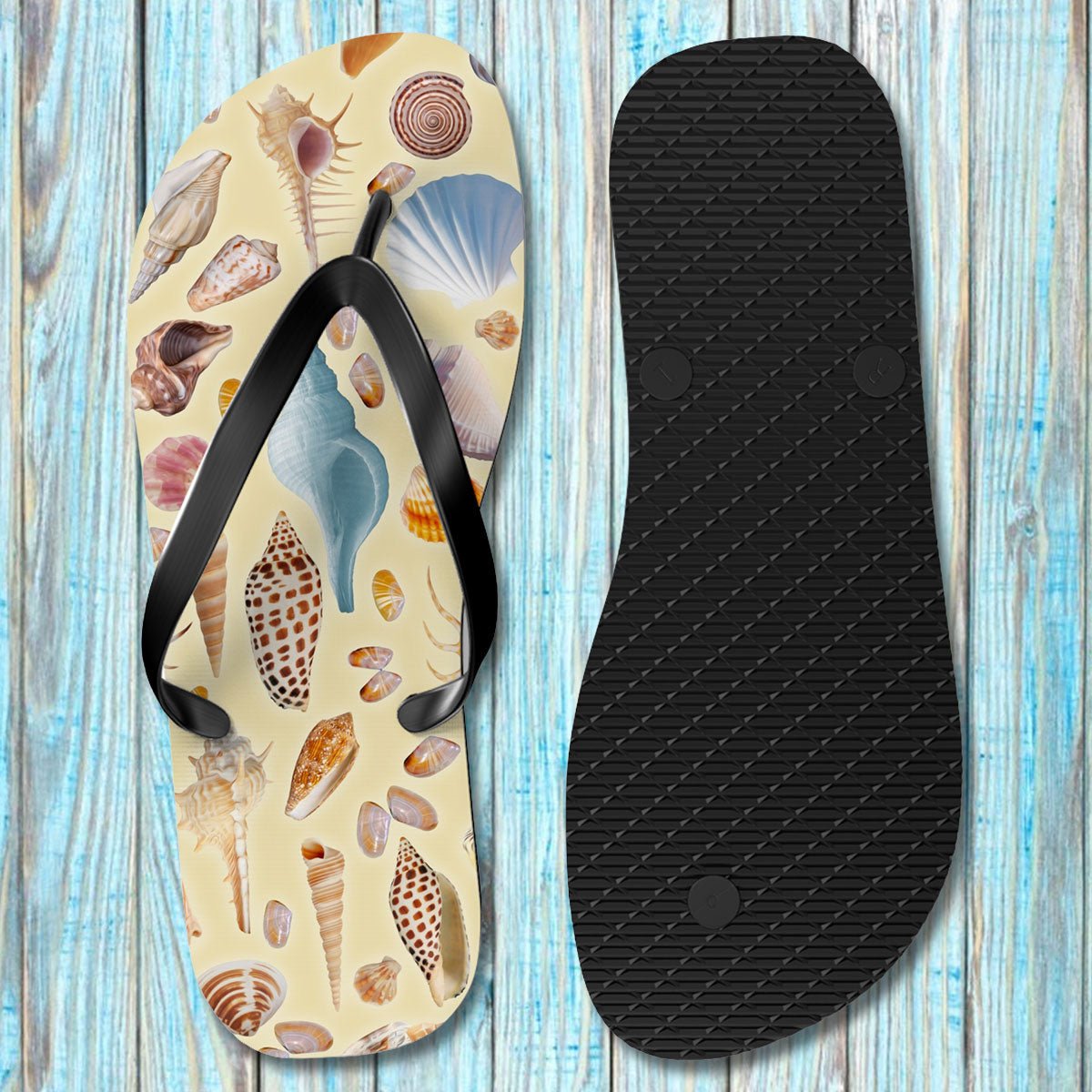 Shelling Flip Flops | Fun Beach Sandals for Shellers