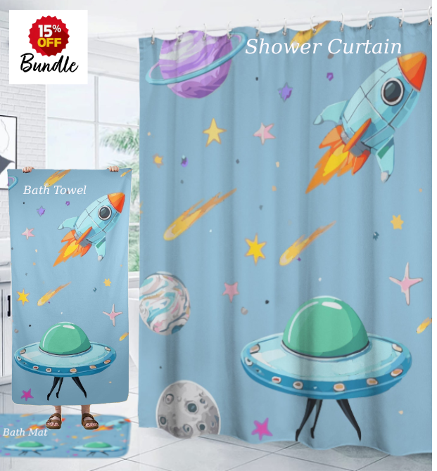 Outer Space Adventures Bathroom Bundle