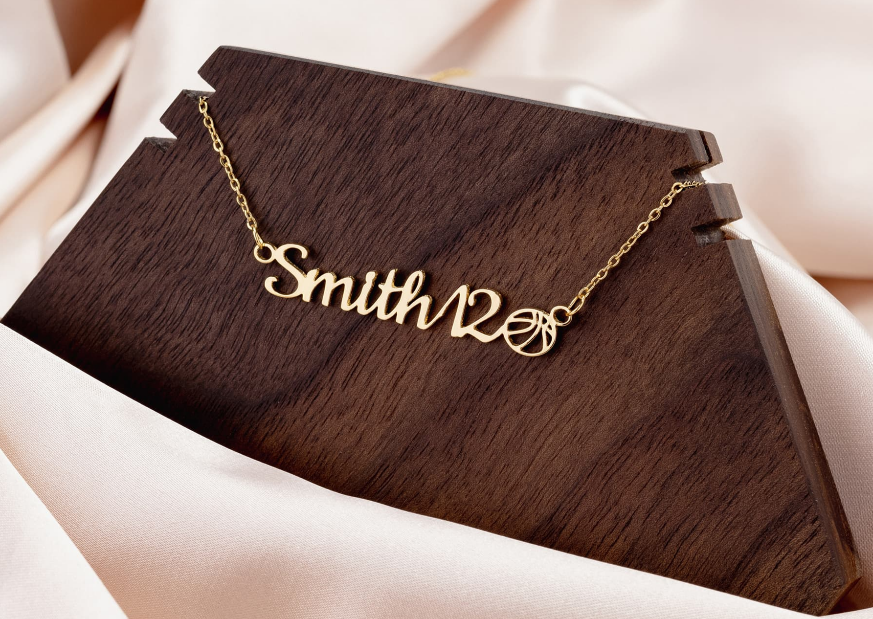 Custom Name Sports Necklace - 9 Sports Available