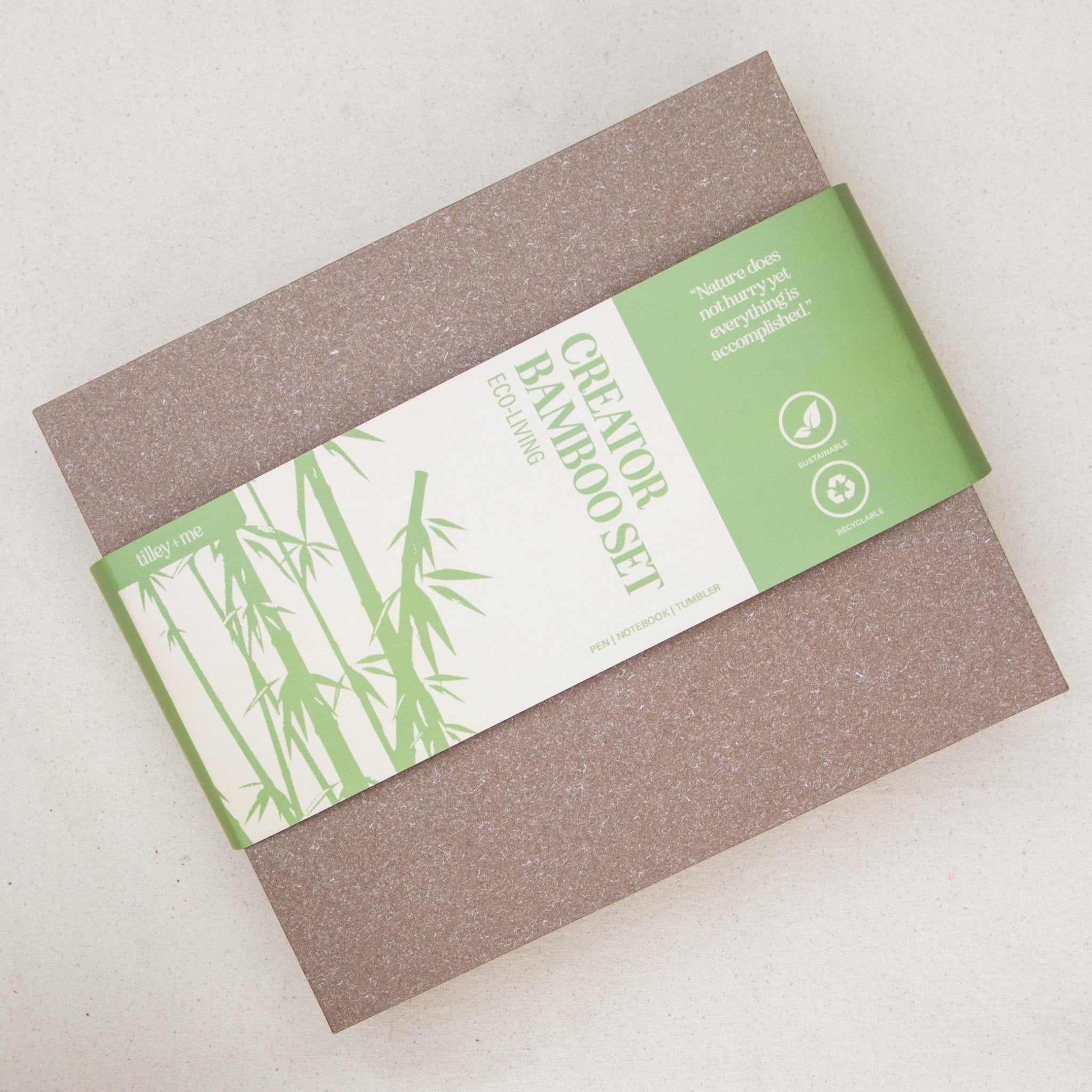 Eco-friendly Pepperdine Creator's Bamboo Gift Set