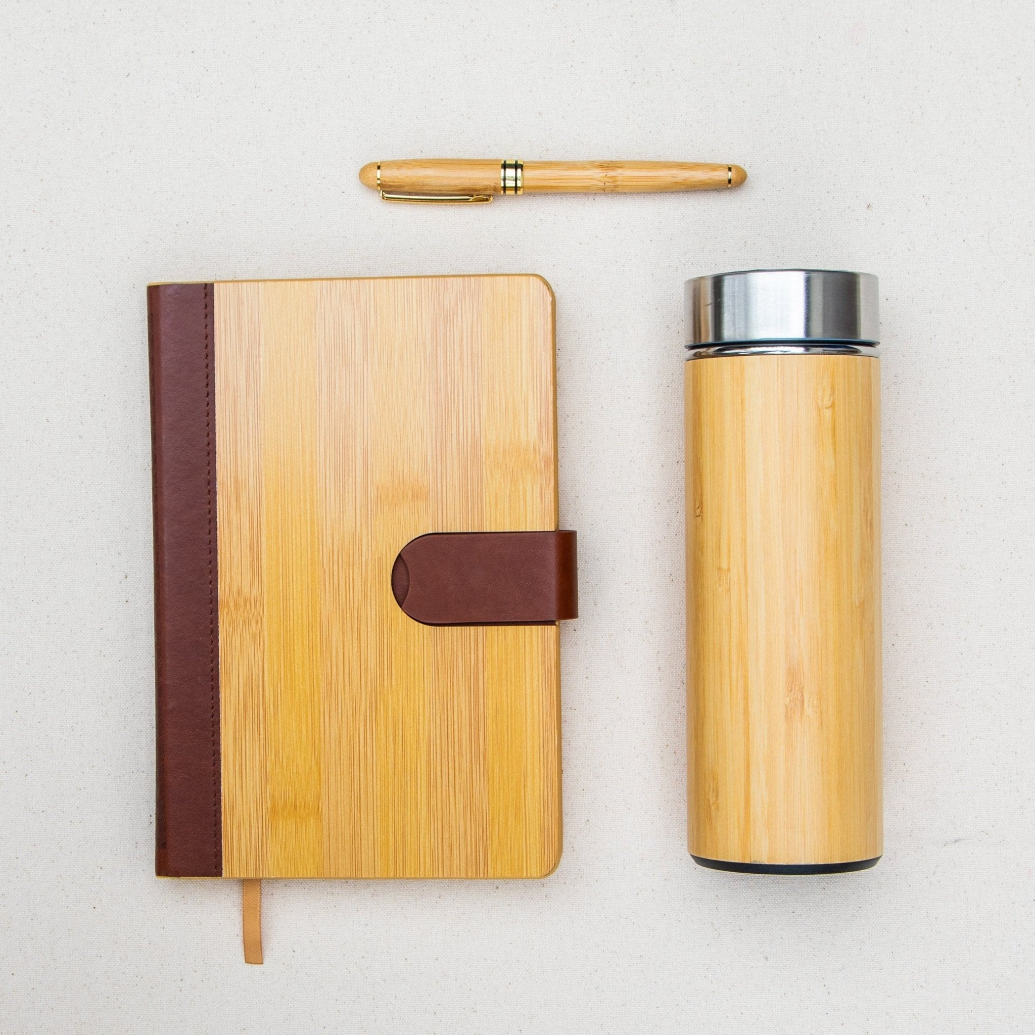 Eco-friendly Pepperdine Creator's Bamboo Gift Set