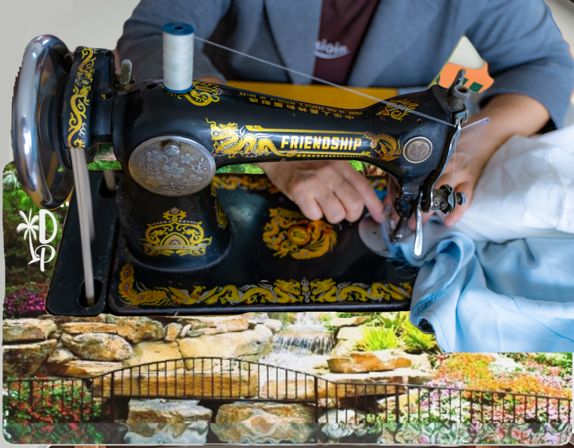 Another Day In Paradise Tropical Waterfall Mousepad Desk Mat - available in 2 sizes