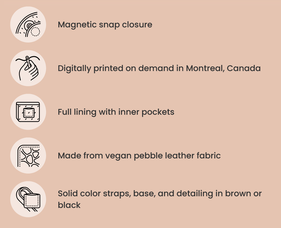 Old Map Design Vegan Leather Tote Bag