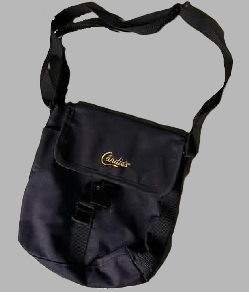 Vintage Candies Black Crossbody Bag