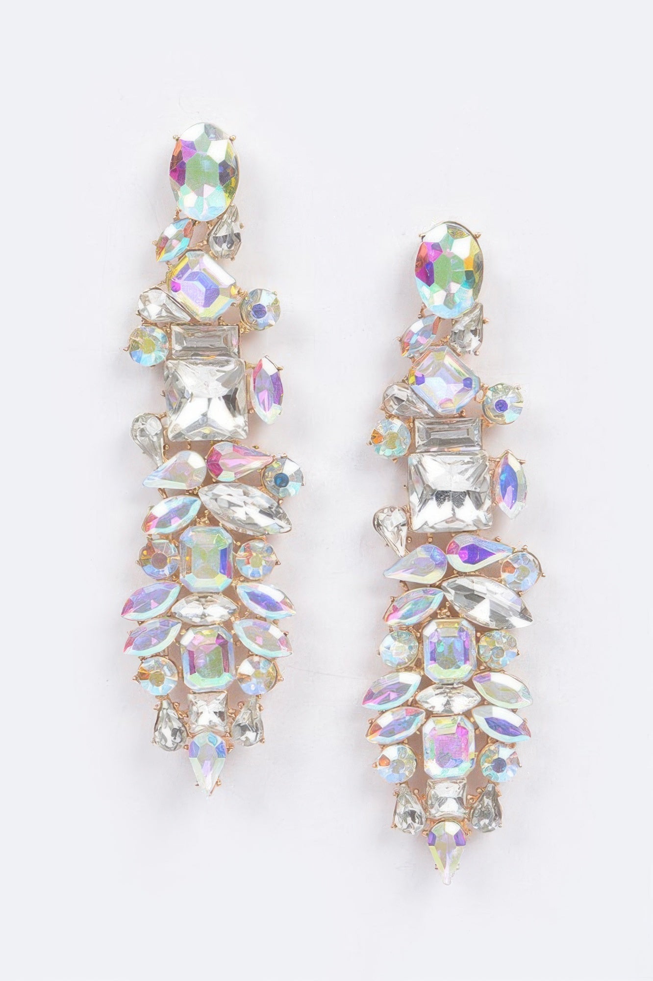Multi Rhinestone Earring