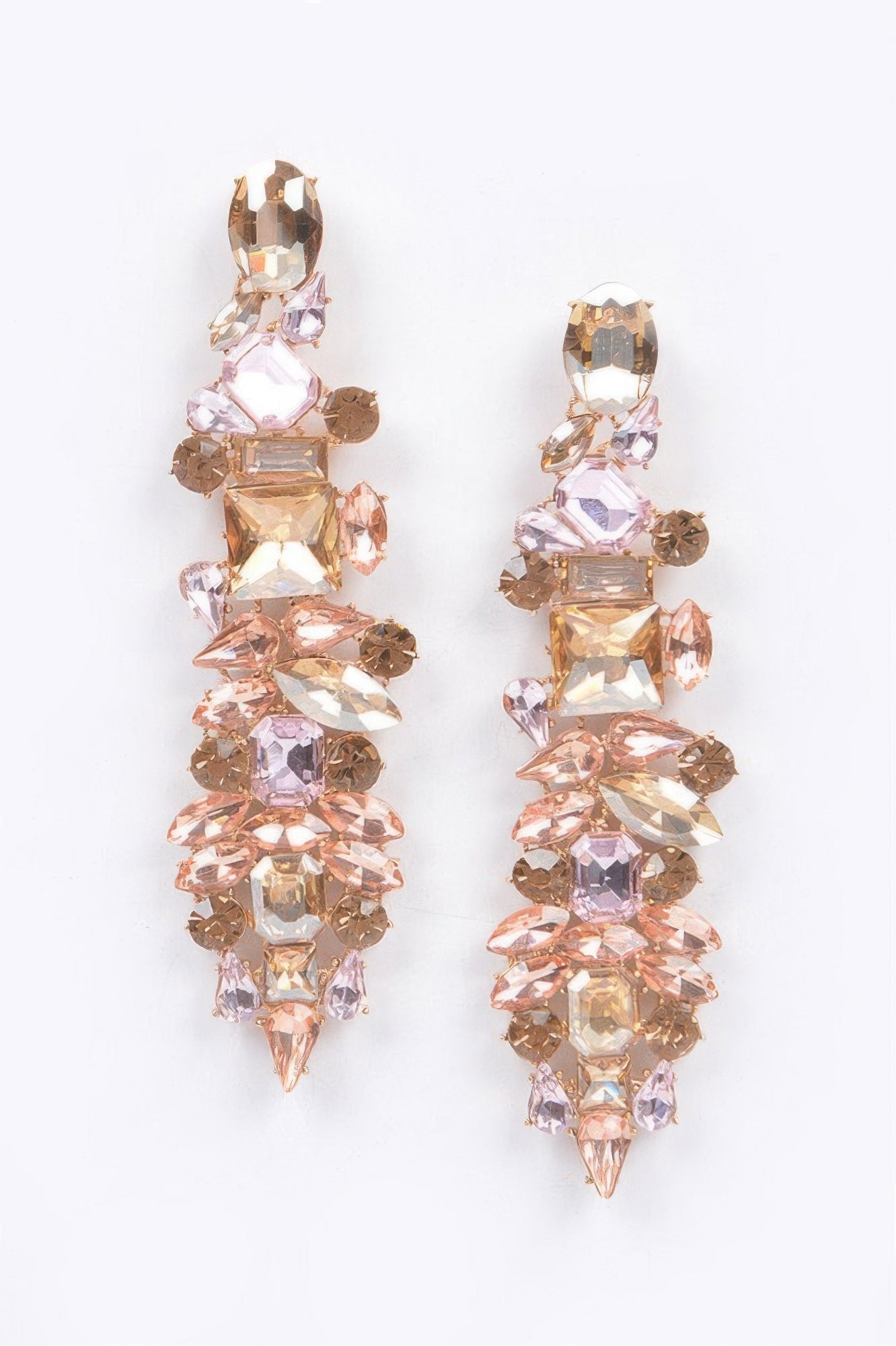 Multi Rhinestone Earring