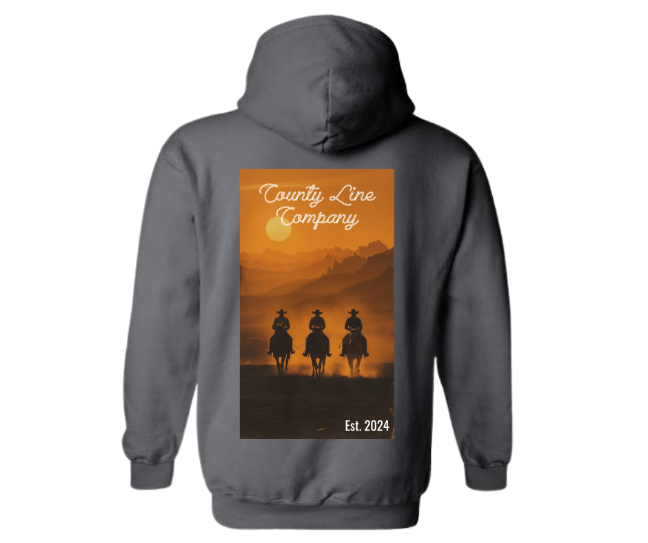 County Line Wild West Hoodie