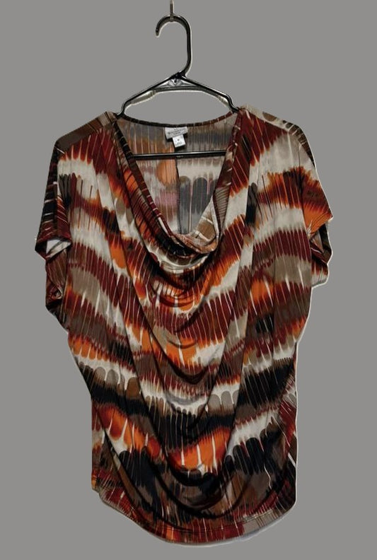 Worthington Brown Dolman Blouse - size M