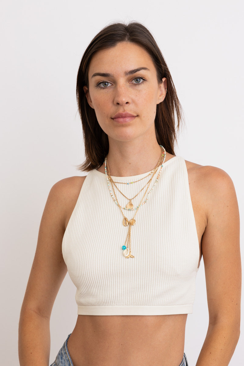 Forever Summer Mermaid Dream Layered Necklace