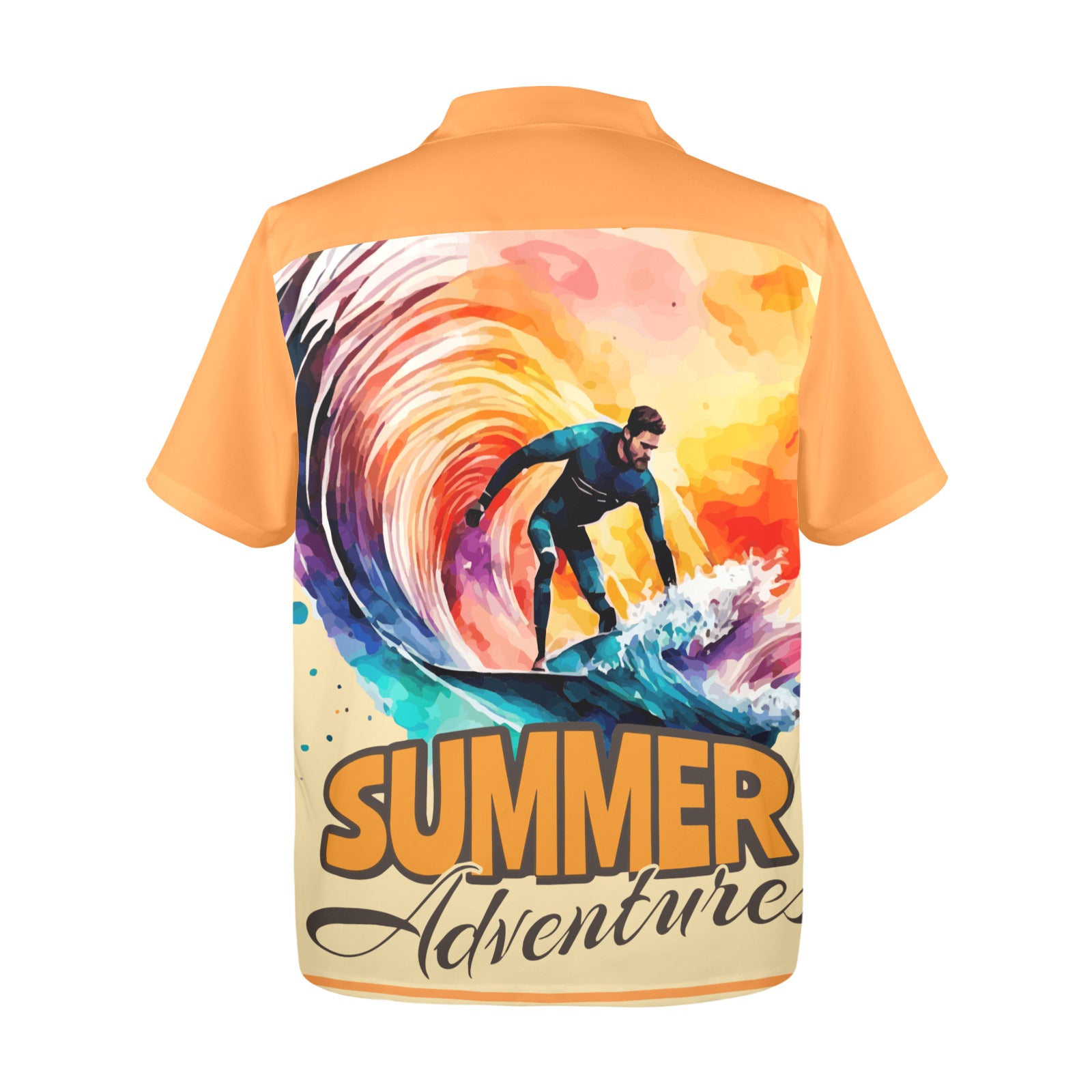 Summer Adventures Men's Hawaiian Shirt