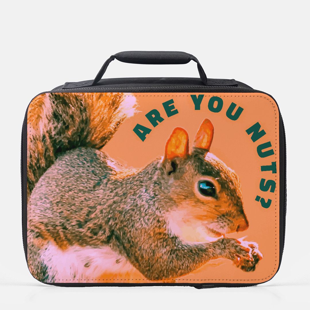 Are You Nuts? Squirrel Insulated Lunch Box