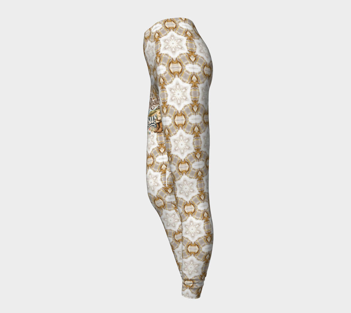 Raised on Dirt Roads & Jesus Yoga Leggings