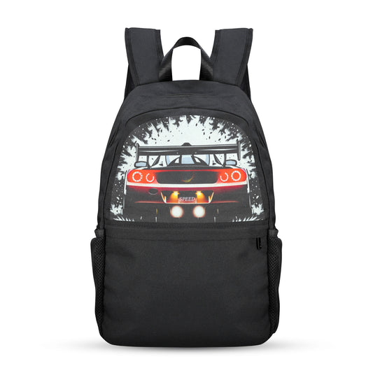 Race Car Winner Casual Backpack (Upper Part Printing) (Model 1753)