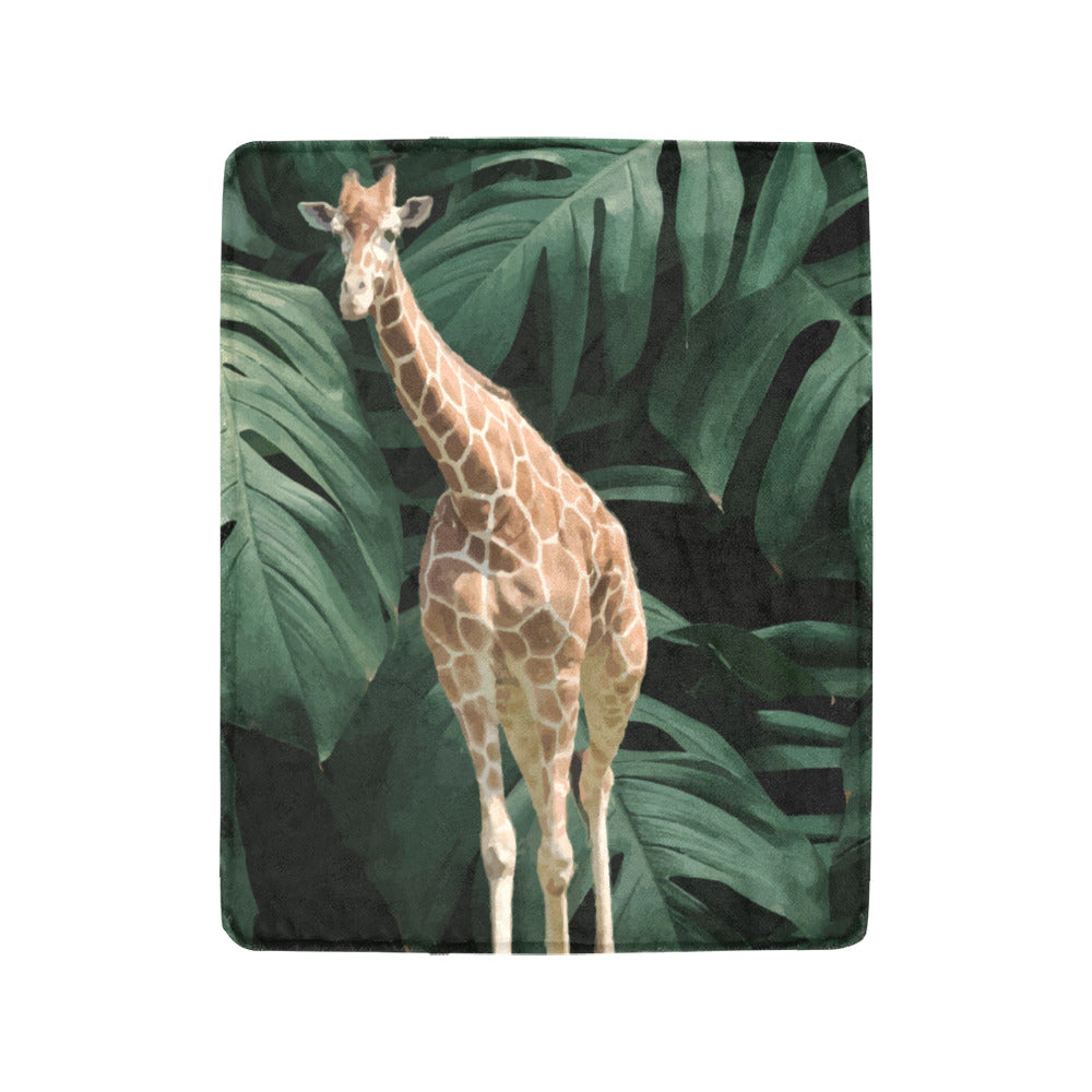 Tall Giraffe Ultra-Soft Micro Fleece Blanket 40