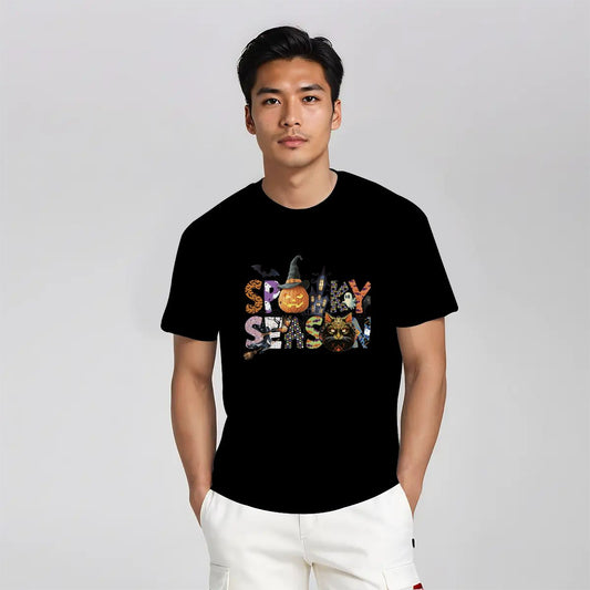 Halloween Spooky Season Gildan 5000 Unisex Cotton T-shirt