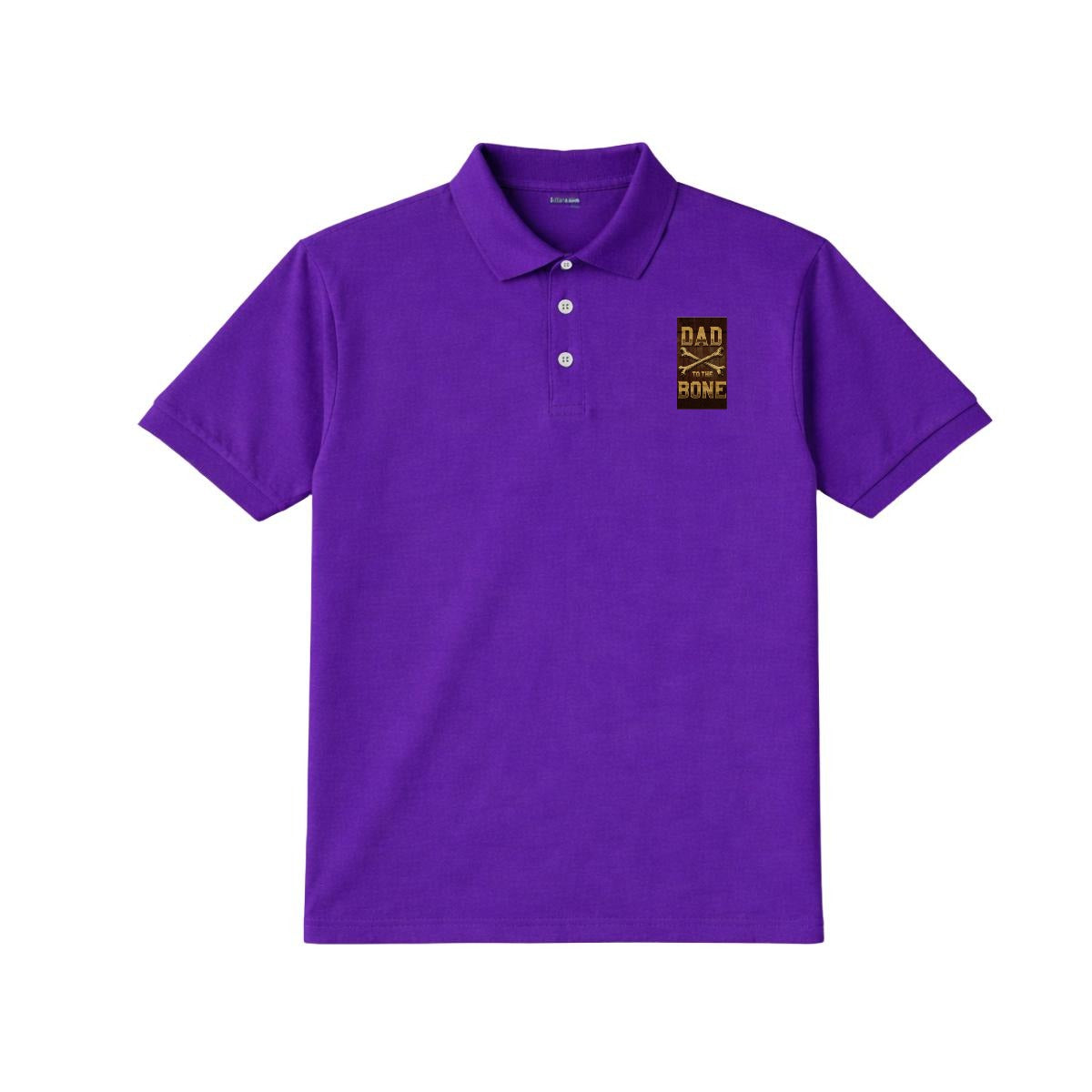 Dad to the Bone Adult Polo Jersey Shirt | Gildan 8800