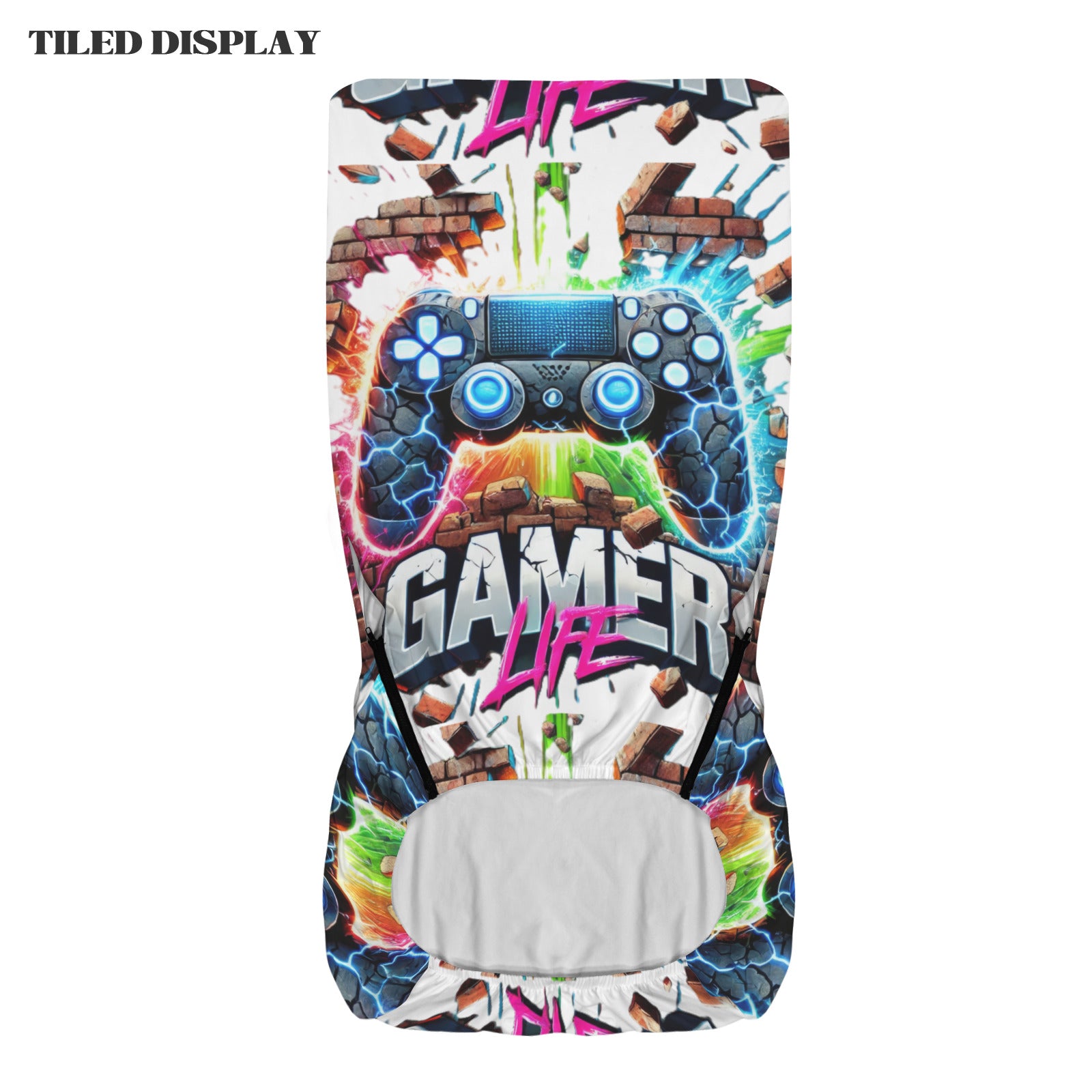 Game Controller Gamer Life Chair Cover (Made in USA)