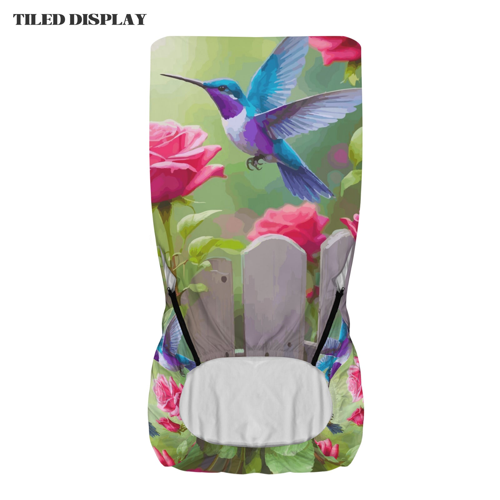Hummingbird Garden Office Chair Cover  | Ships from USA