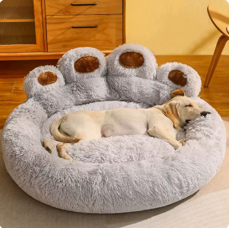 Kennel Warm Medium Large Dog Bed Fleece-lined Sofa Mattress