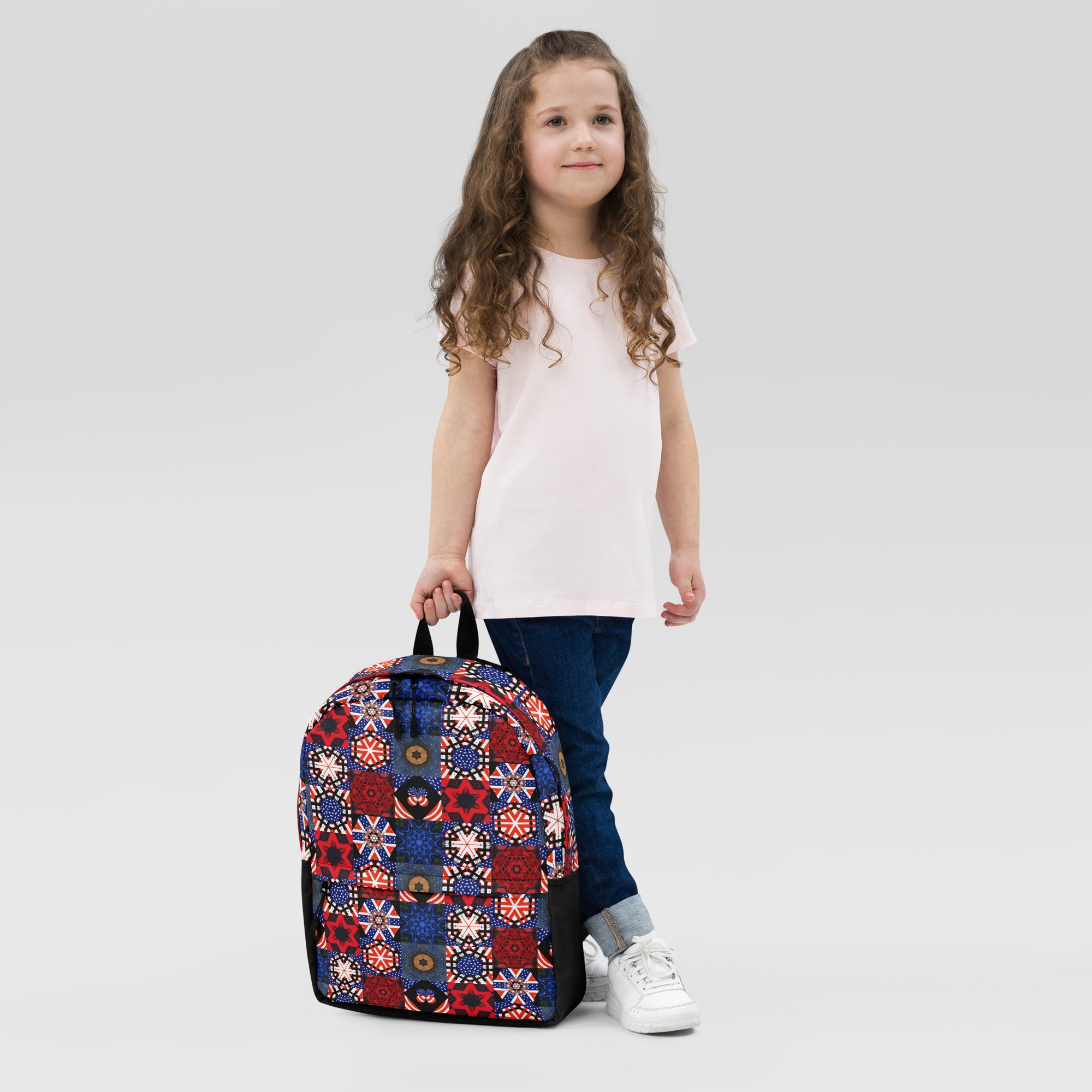 Patchwork USA Design School Backpack