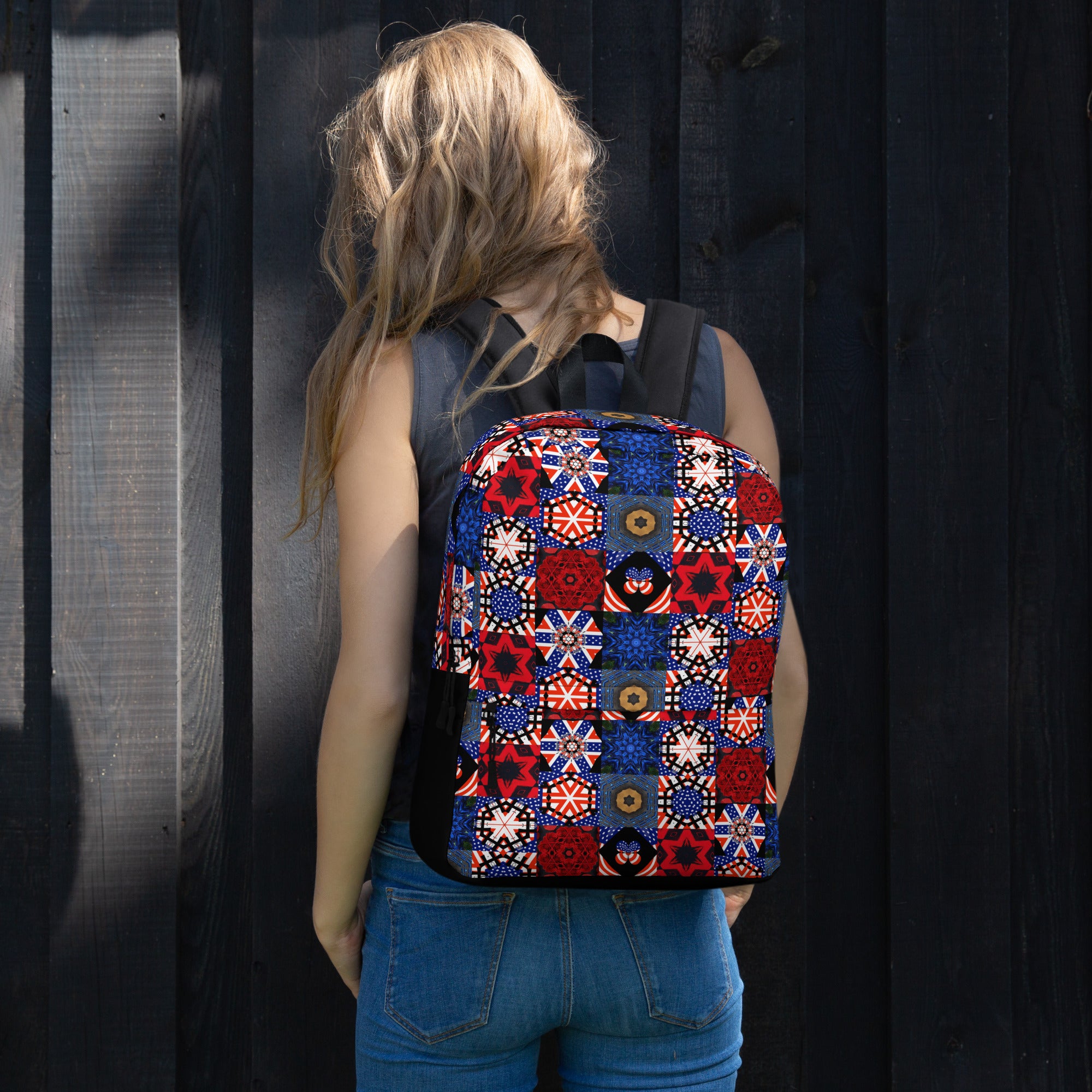 Patchwork USA Design School Backpack