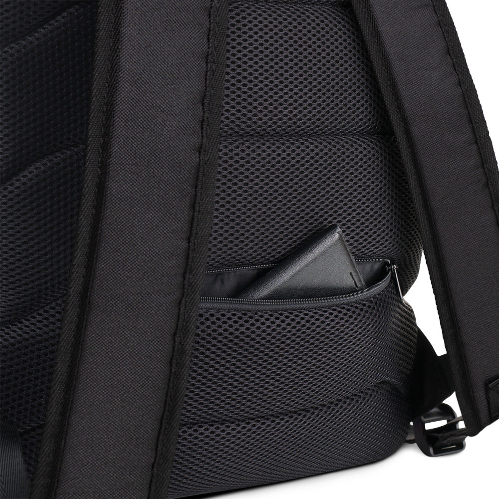 Neon Futuristic Race Car Backpack with Optional Personalization