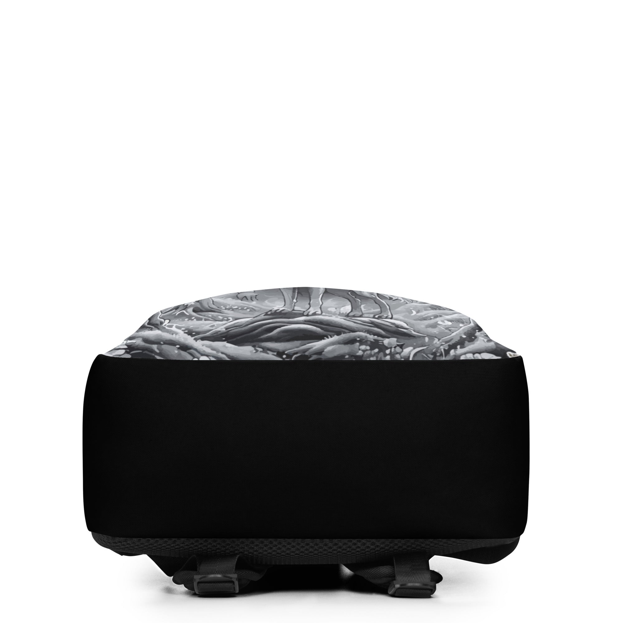Ethereal Wolf in the Moon Light All Over Print Backpack