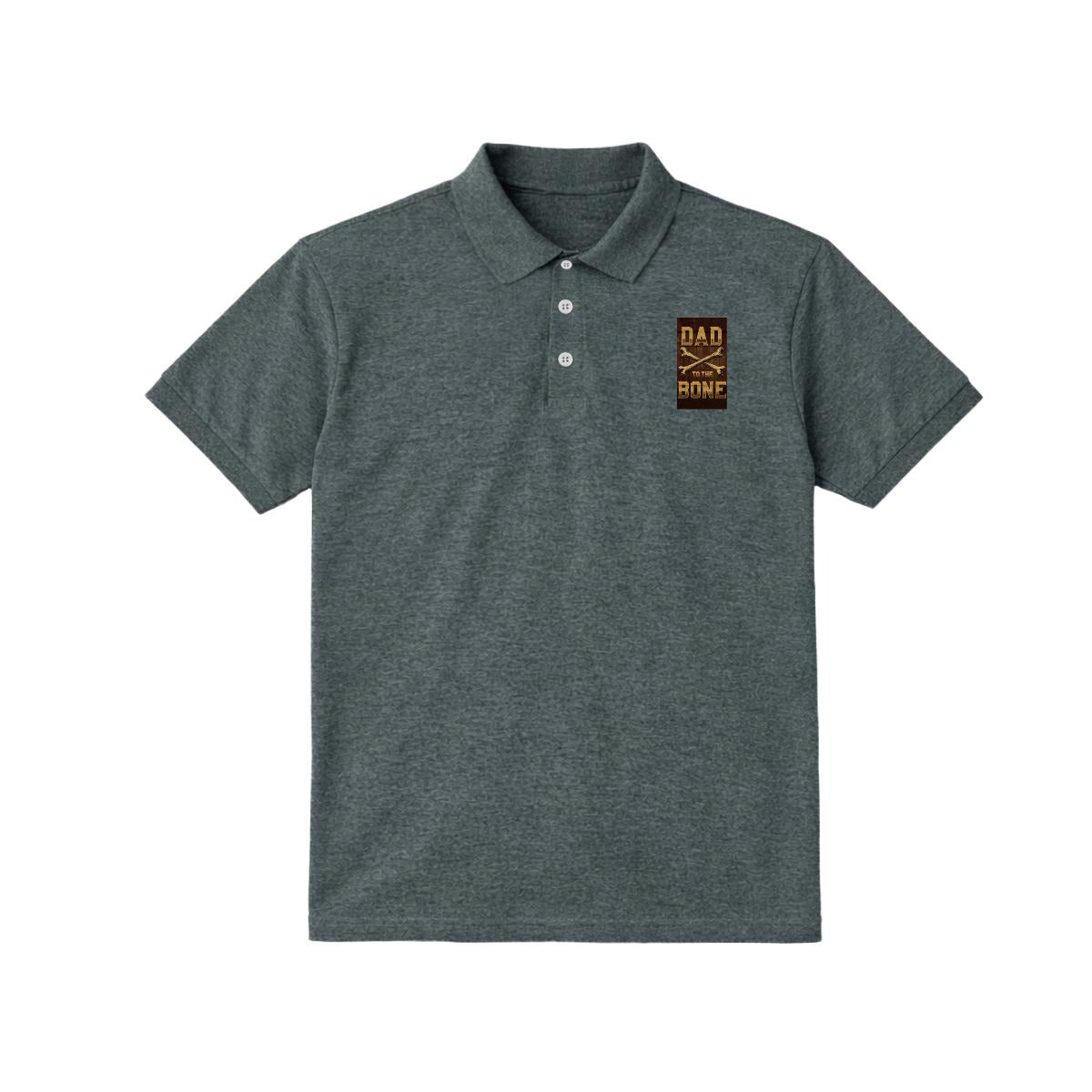 Dad to the Bone Adult Polo Jersey Shirt | Gildan 8800