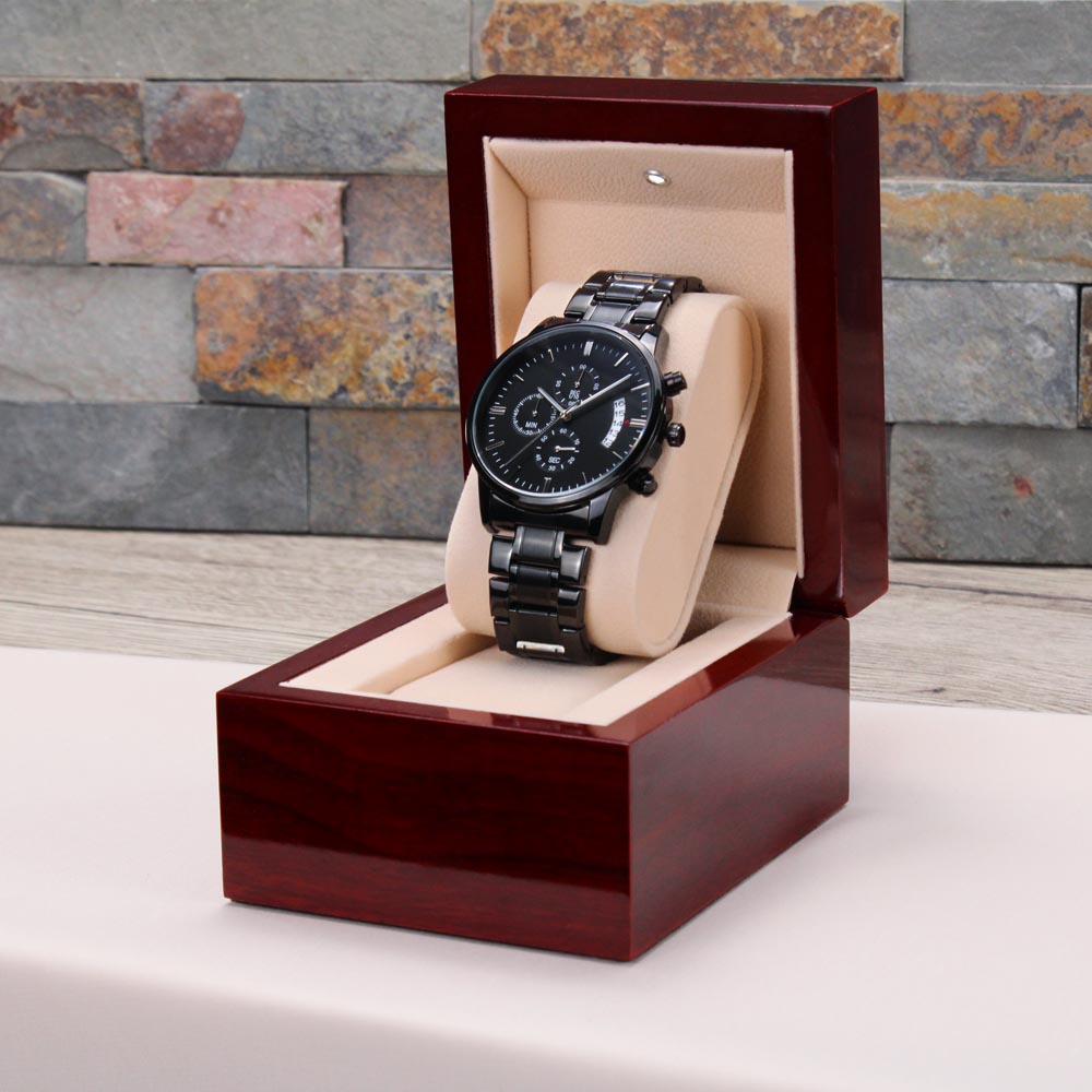 The Legend Has Retired Retirement Engraved Luxury Watch