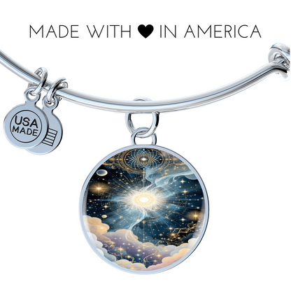 Round Universe Luxury Graphic Bracelet