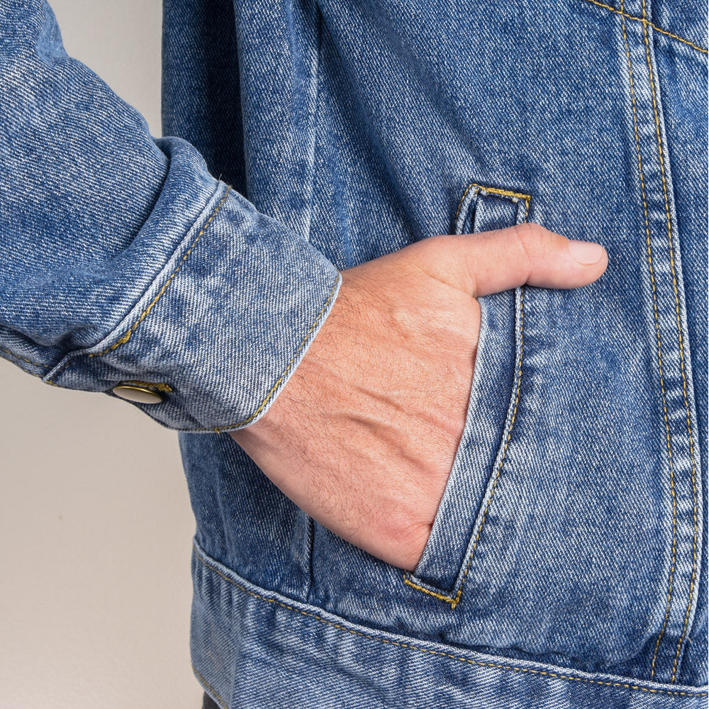 Made in the 80's Cassette Tape Men's Denim Jacket