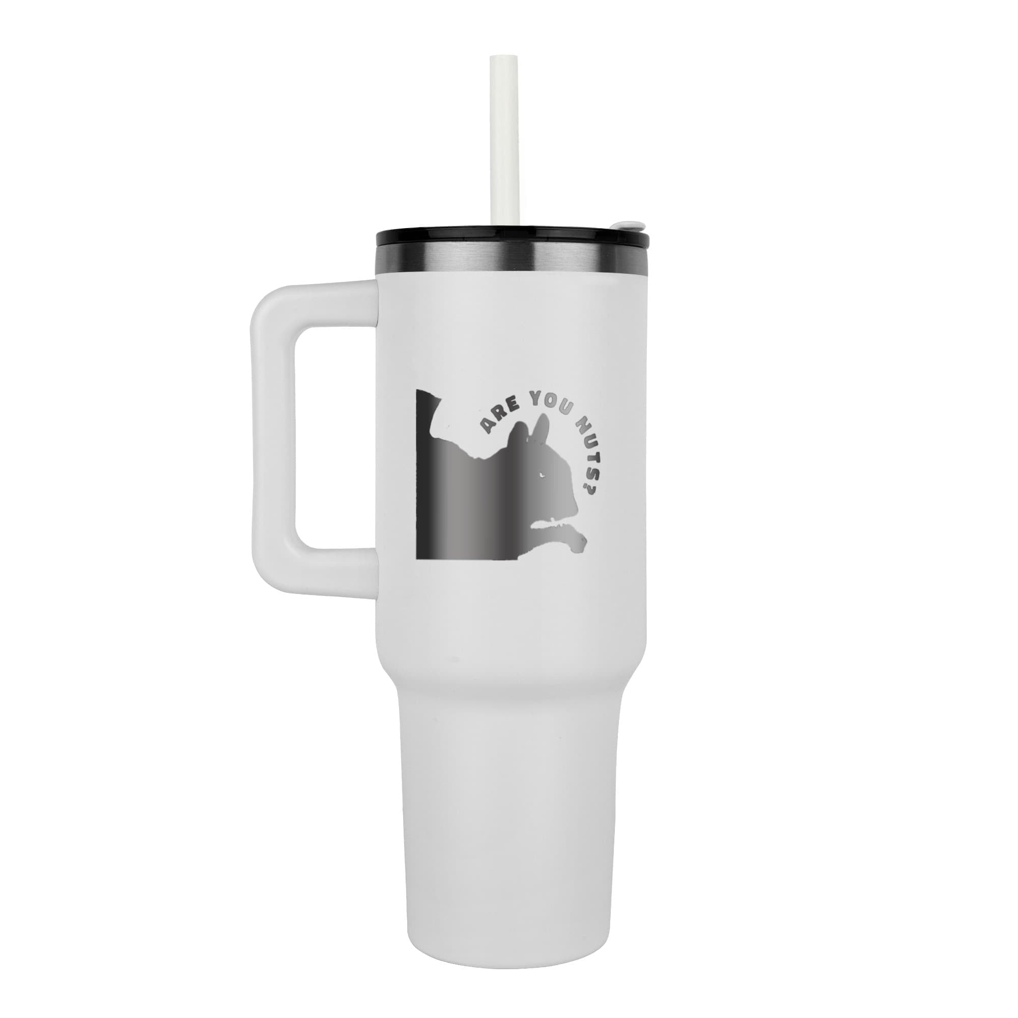 Are You Nuts? Funny Squirrel Pinnacle 40 oz Engraved Tumbler