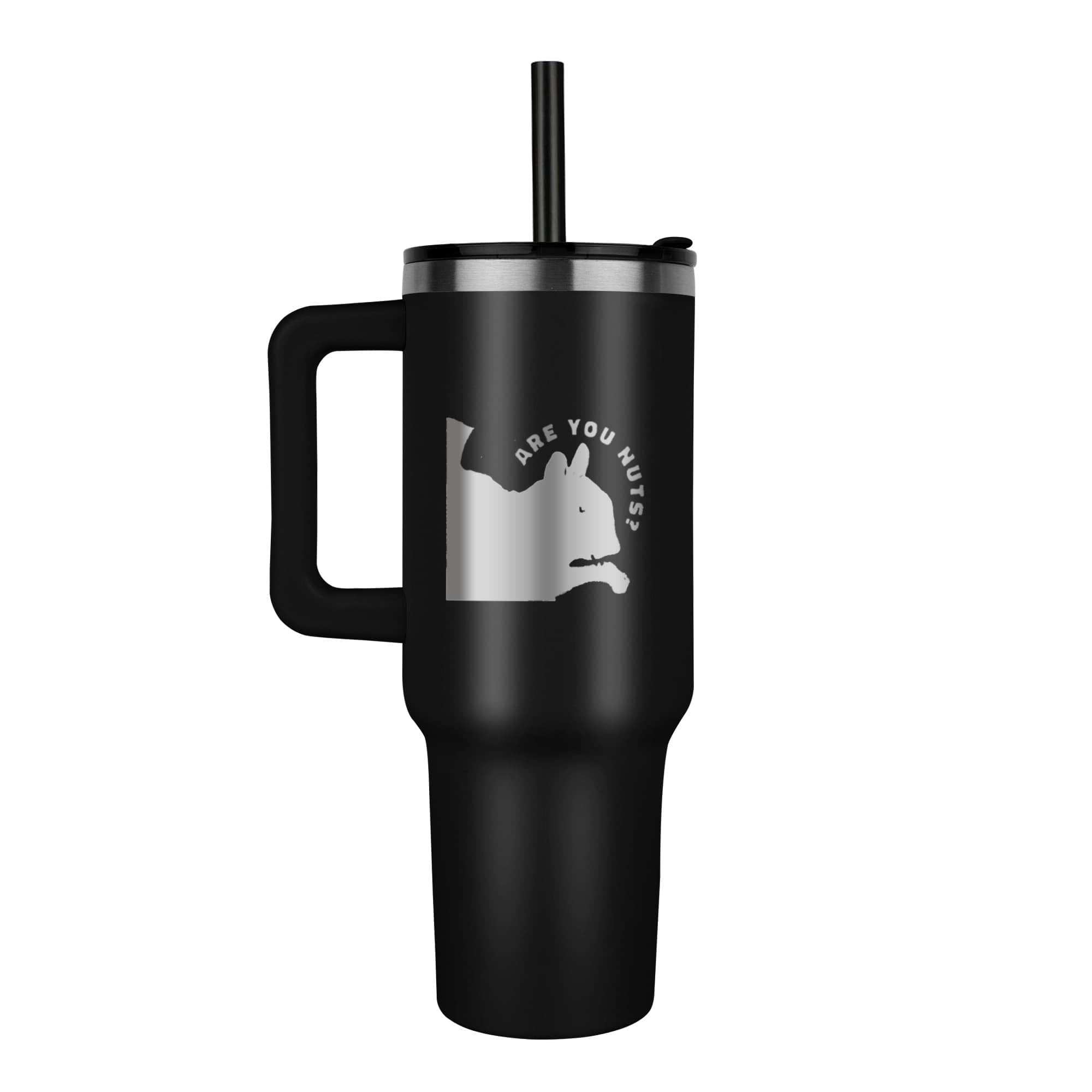 Are You Nuts? Funny Squirrel Pinnacle 40 oz Engraved Tumbler