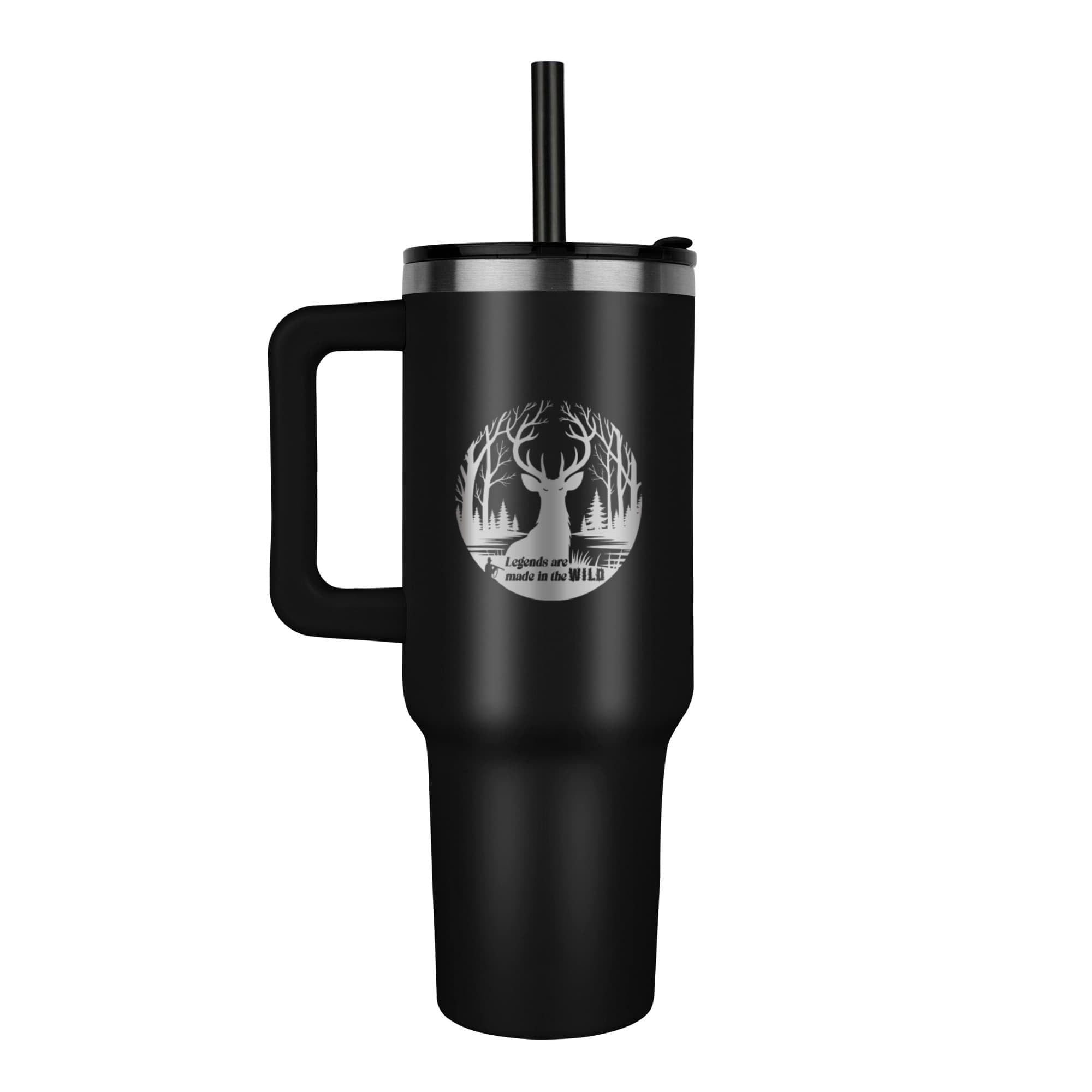 Legends are Made in the Wild Deer Hunter Pinnacle 40oz Tumbler