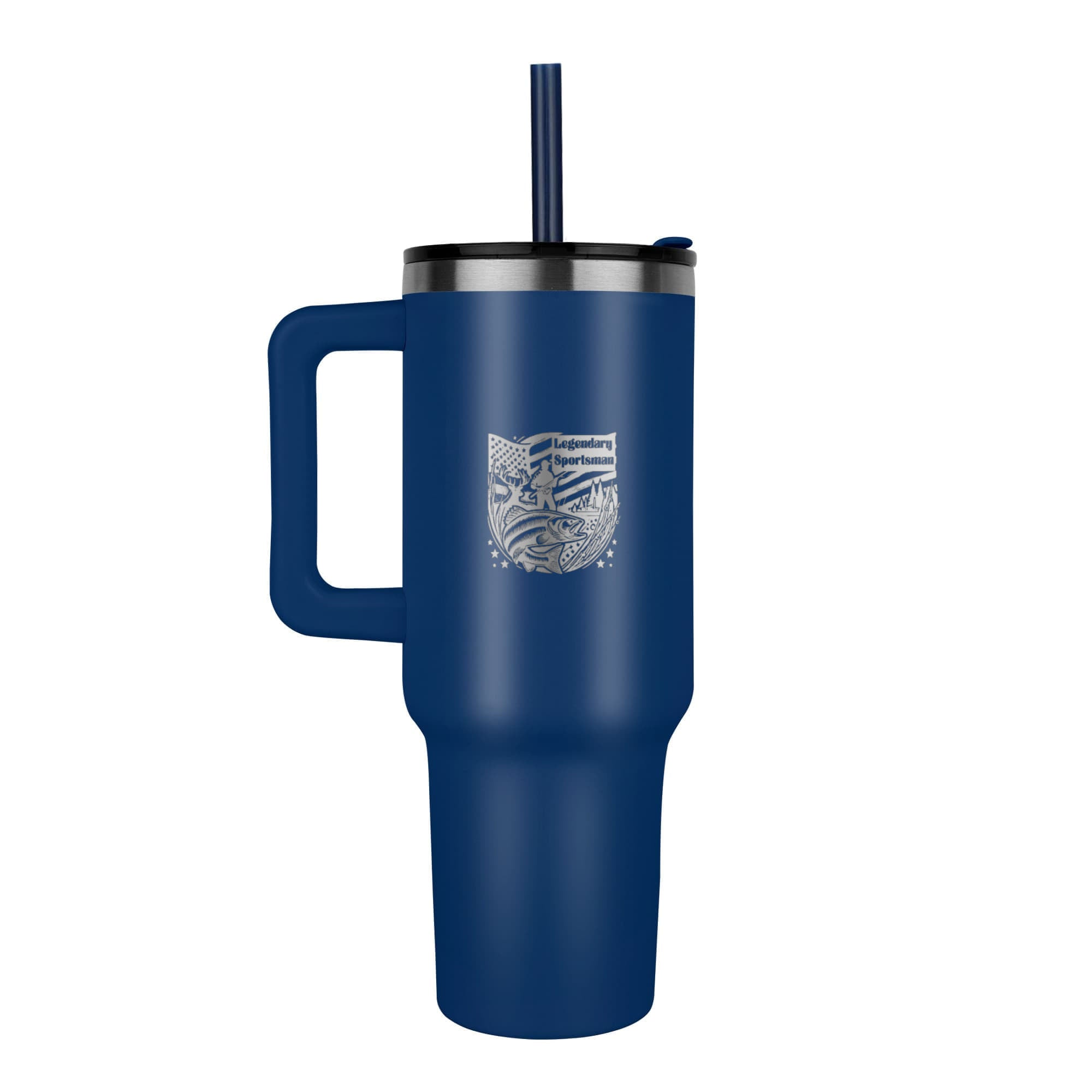 Legendary Sportsman Hunter Fisherman Pinnacle Engraved 40oz Tumbler