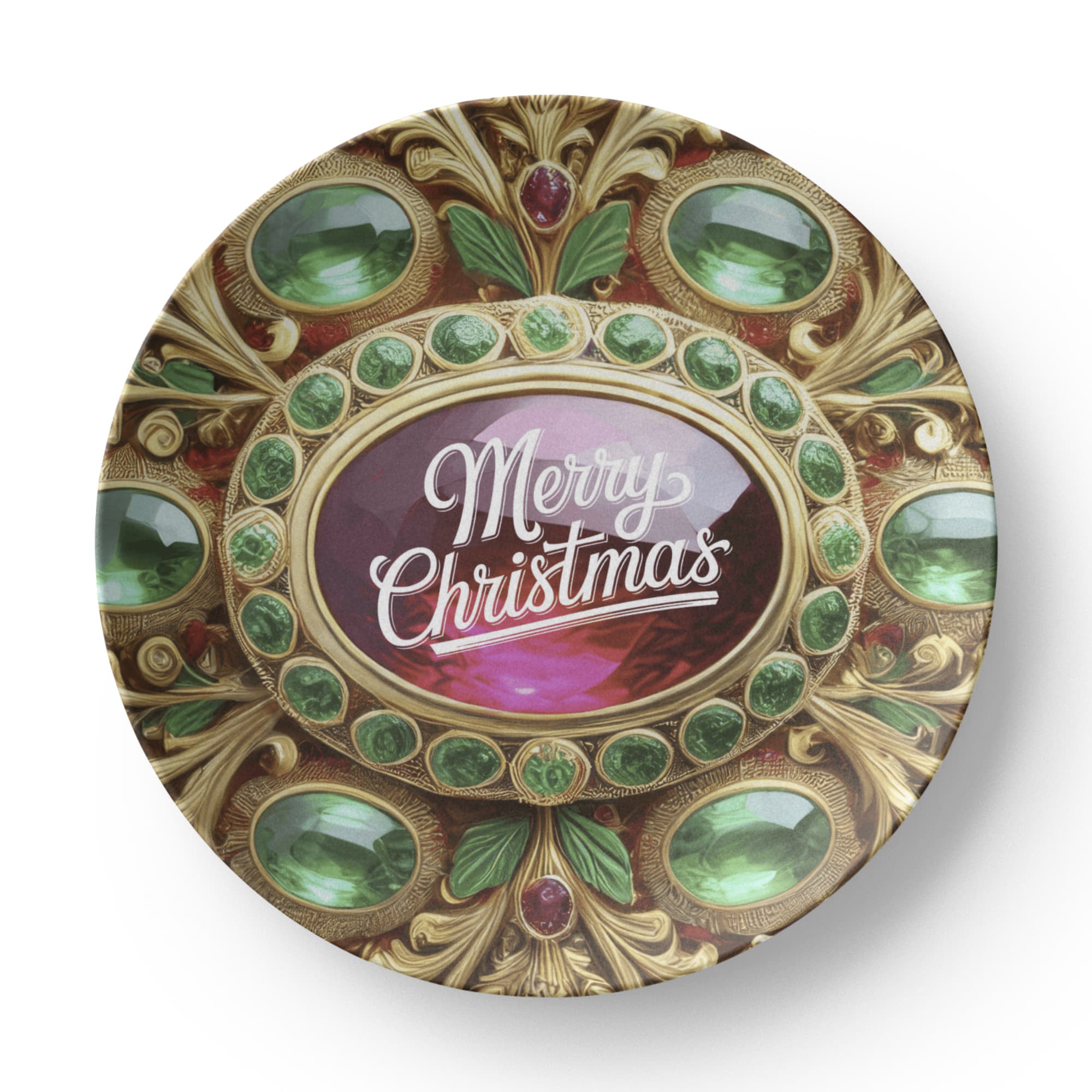 Ornate Golden Frame with Gemstones 10