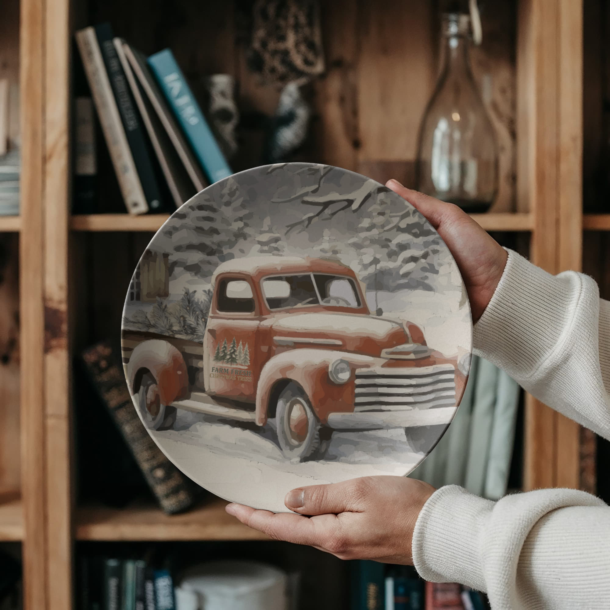 Farm Fresh Christmas Trees Vintage Truck 10