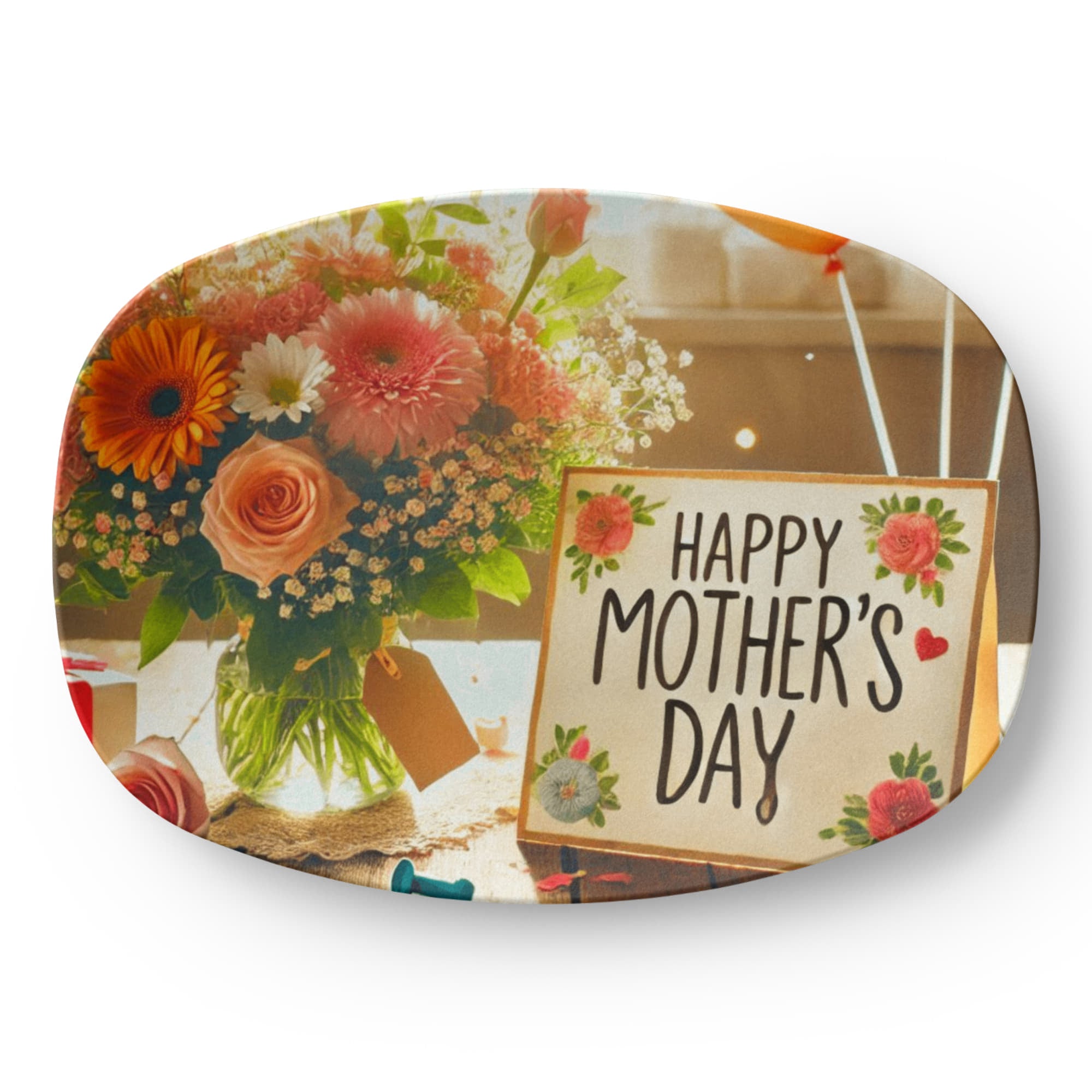 Happy Mother's Day Card and Flowers  10