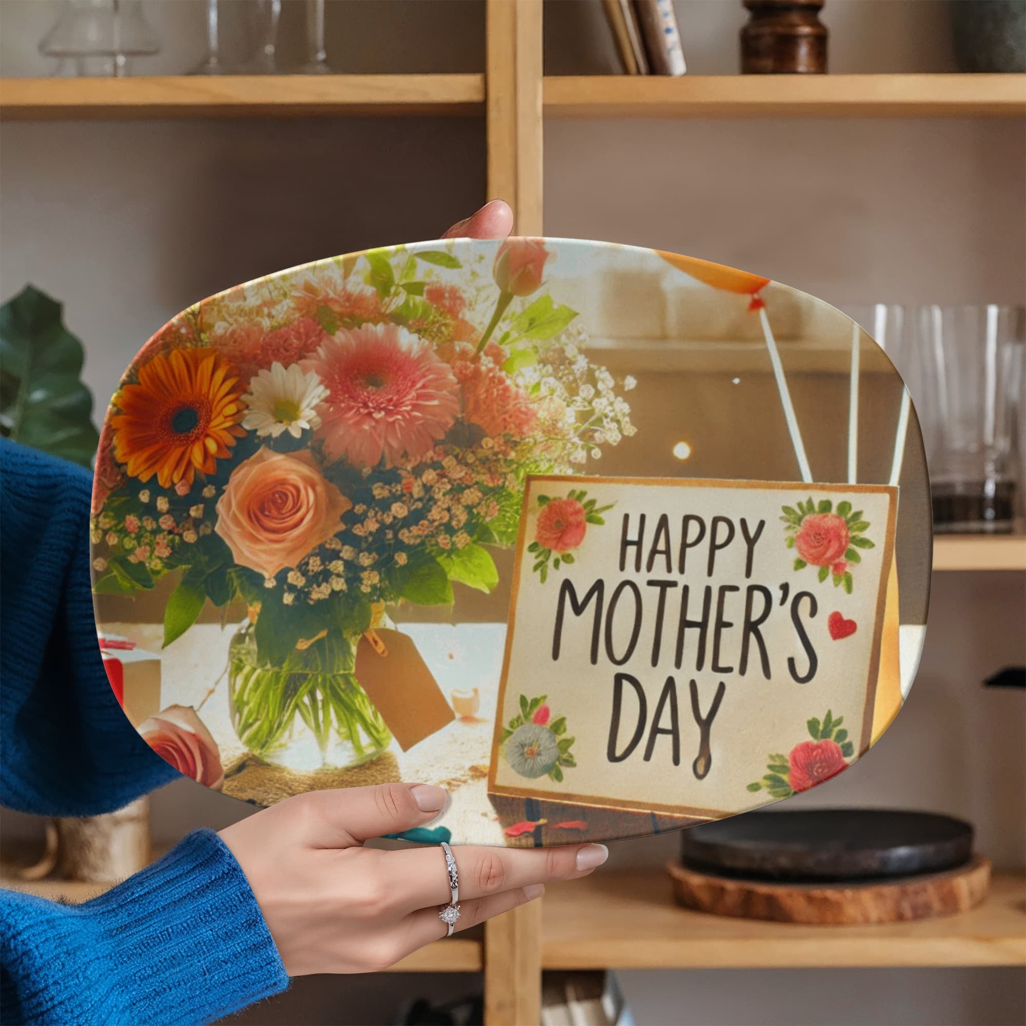 Happy Mother's Day Card and Flowers  10
