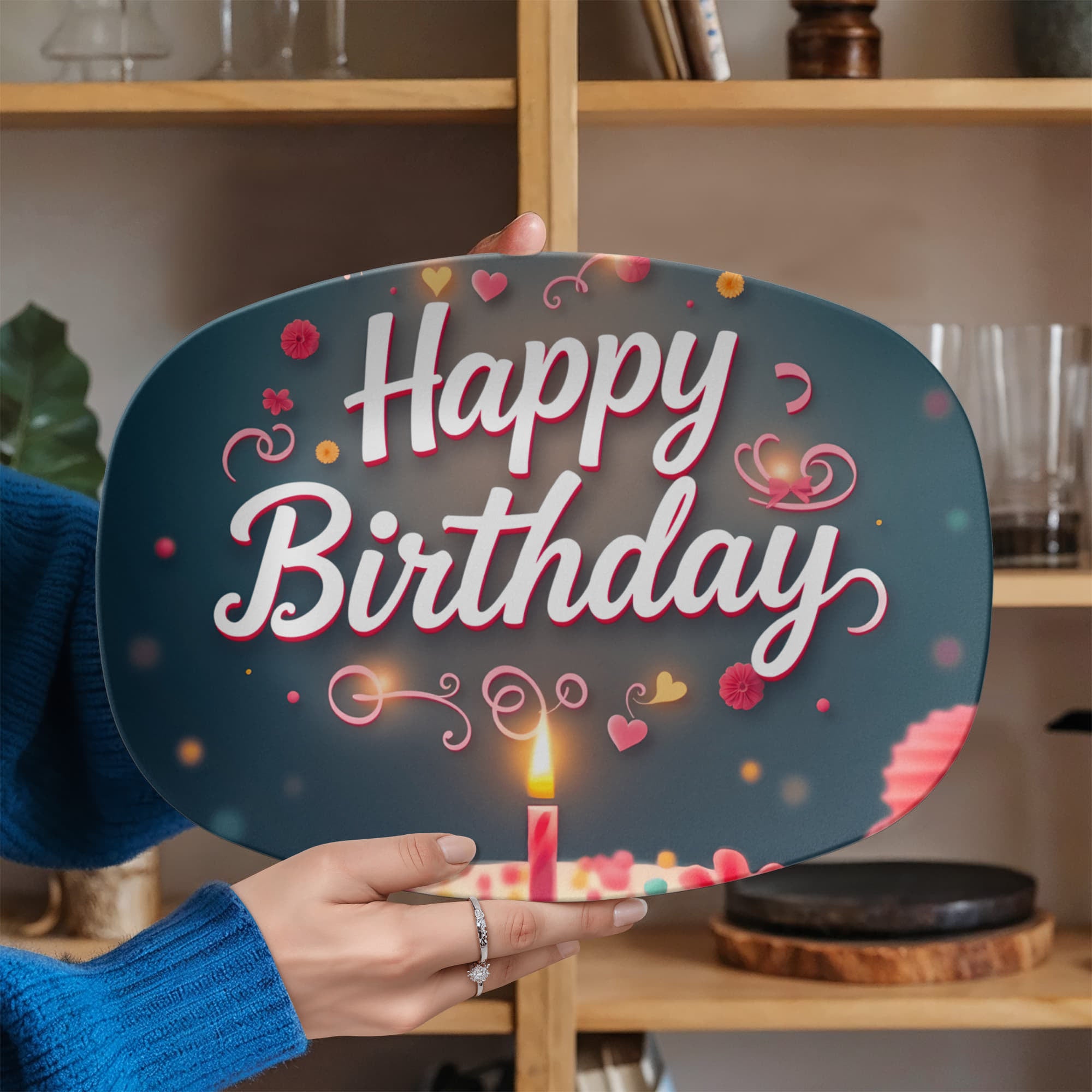 Happy Birthday  Cake & Candle 10