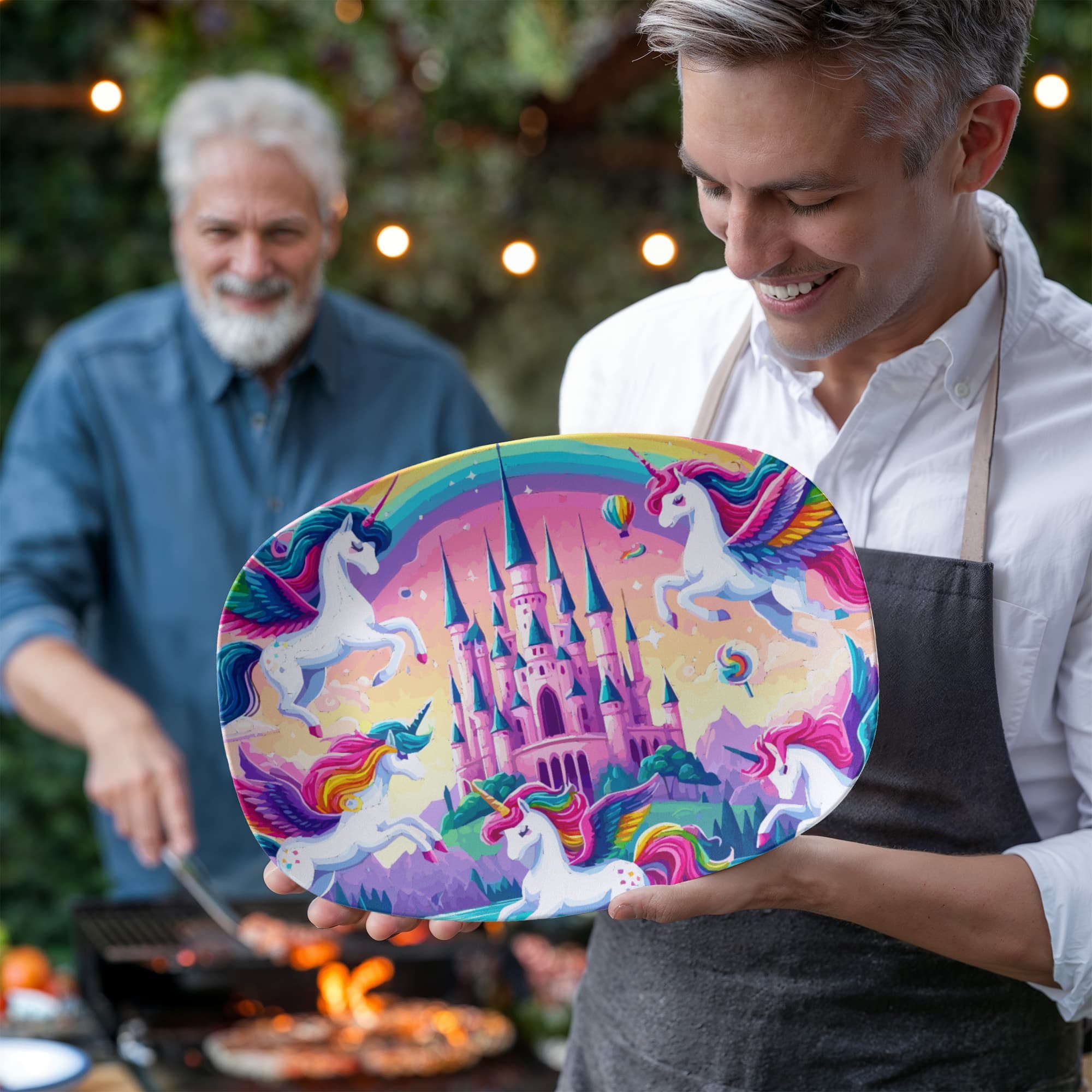 Cute Purple Unicorns with Pink Castle 10