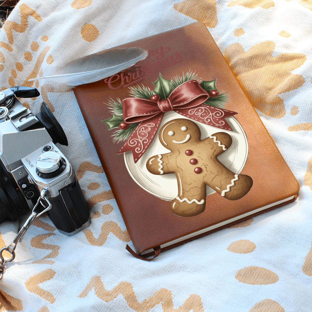 Merry Christmas Gingerbread Man Graphic Journal