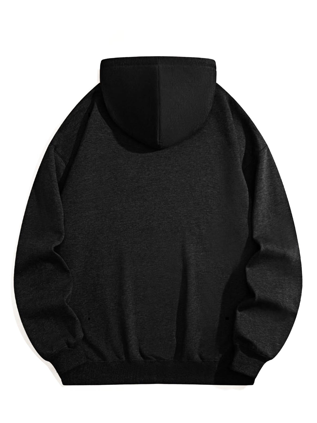 DTF 180gsm Hooded Sweatshirt with Drawstring(Dual-sided Printing)