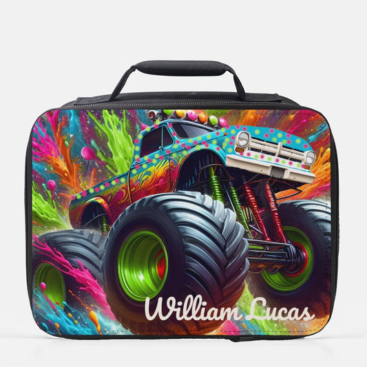 Monster Truck Insulated Lunch Box