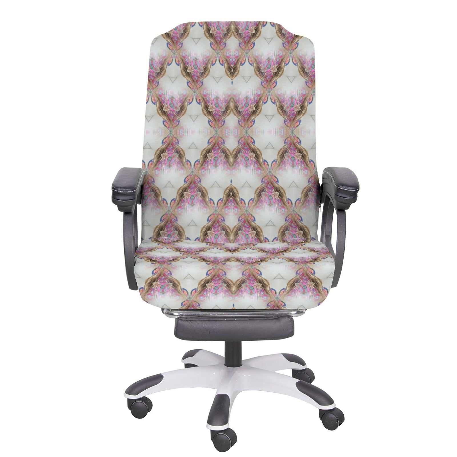 Elegant Pink Diamond Design Office Chair Cover (Made in USA)