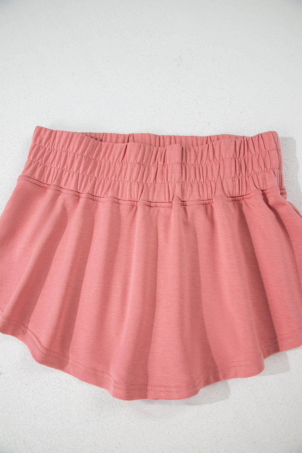 Blossom Cropped Tee and Ruffle High Waist Skort Set
