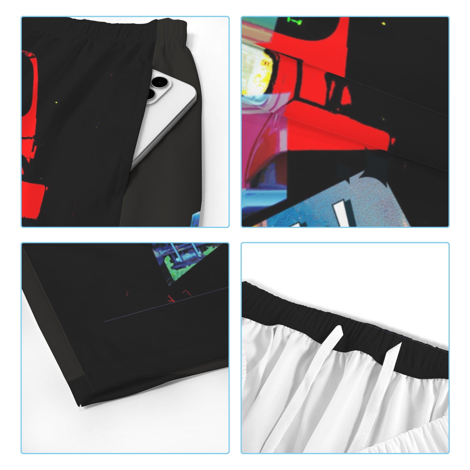 Buckle Up! 4-wheel Drive Men's All Over Print Swim Shorts | Ships from USA