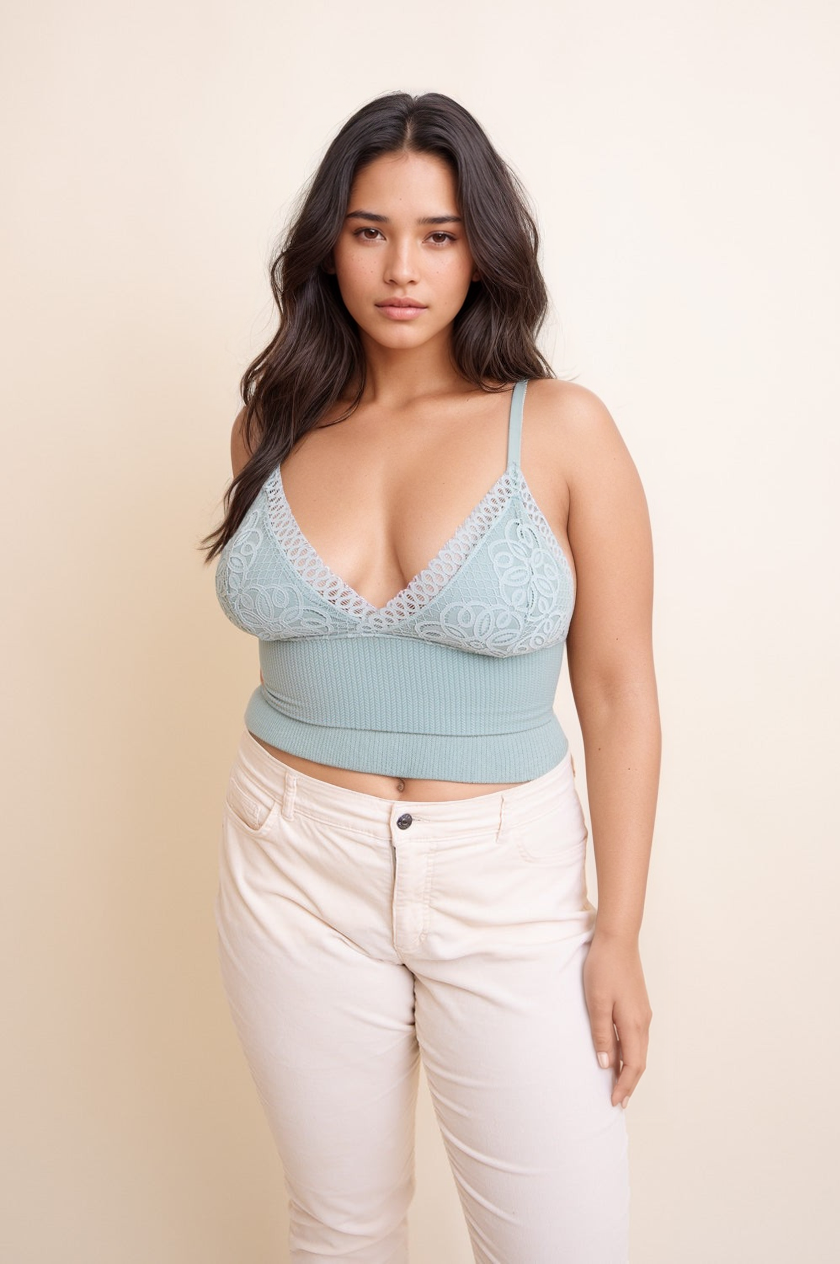 Curvy Waistband Loop Lace Brami